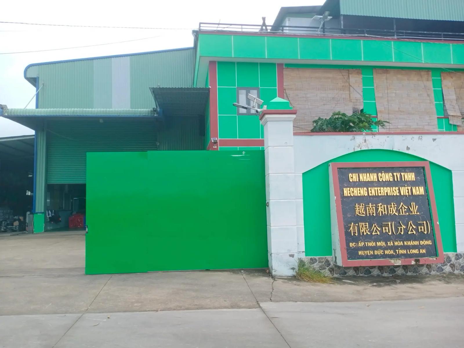 Vietnam Hocheng Workshop area