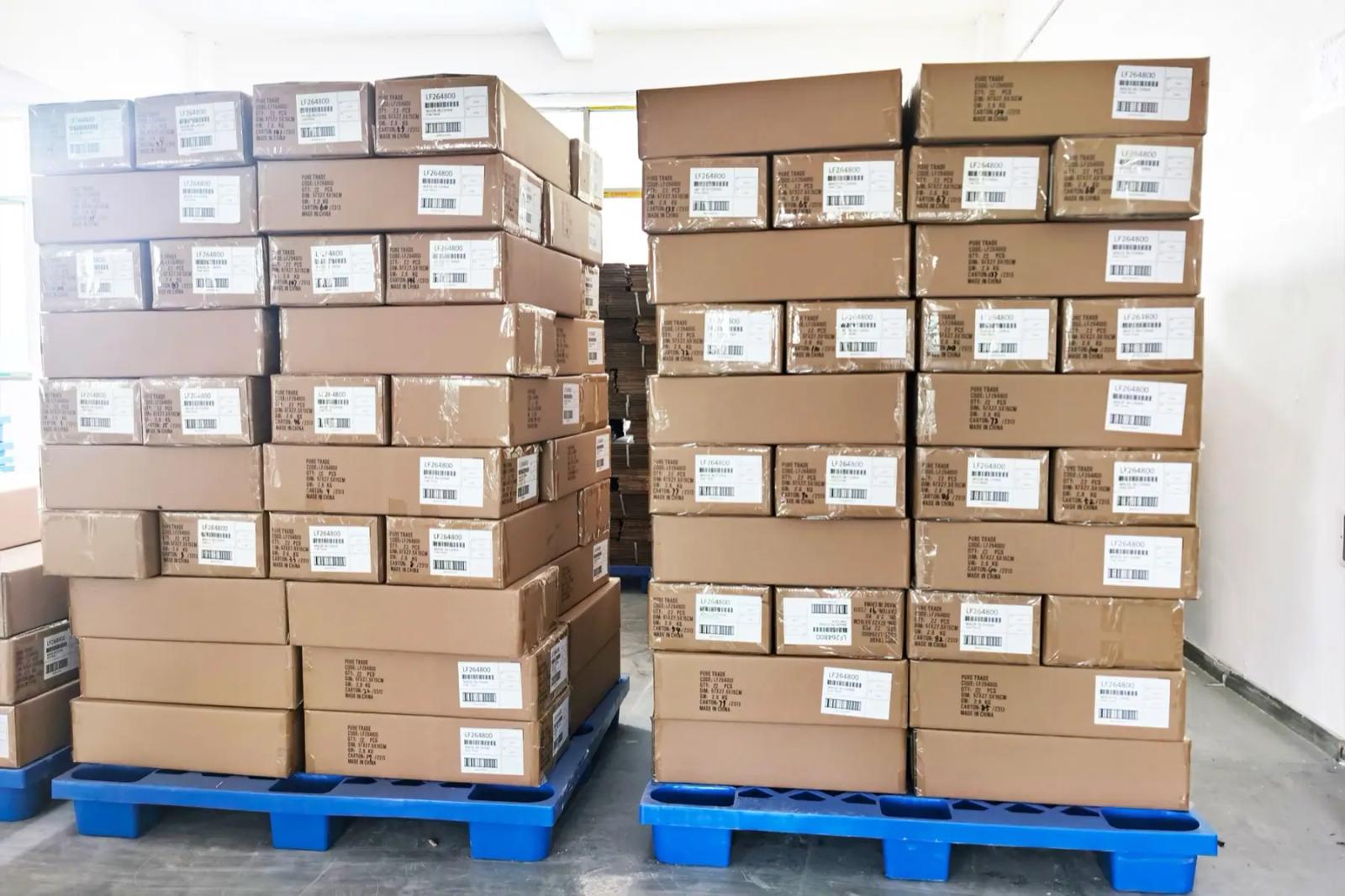 Packing-ready material control